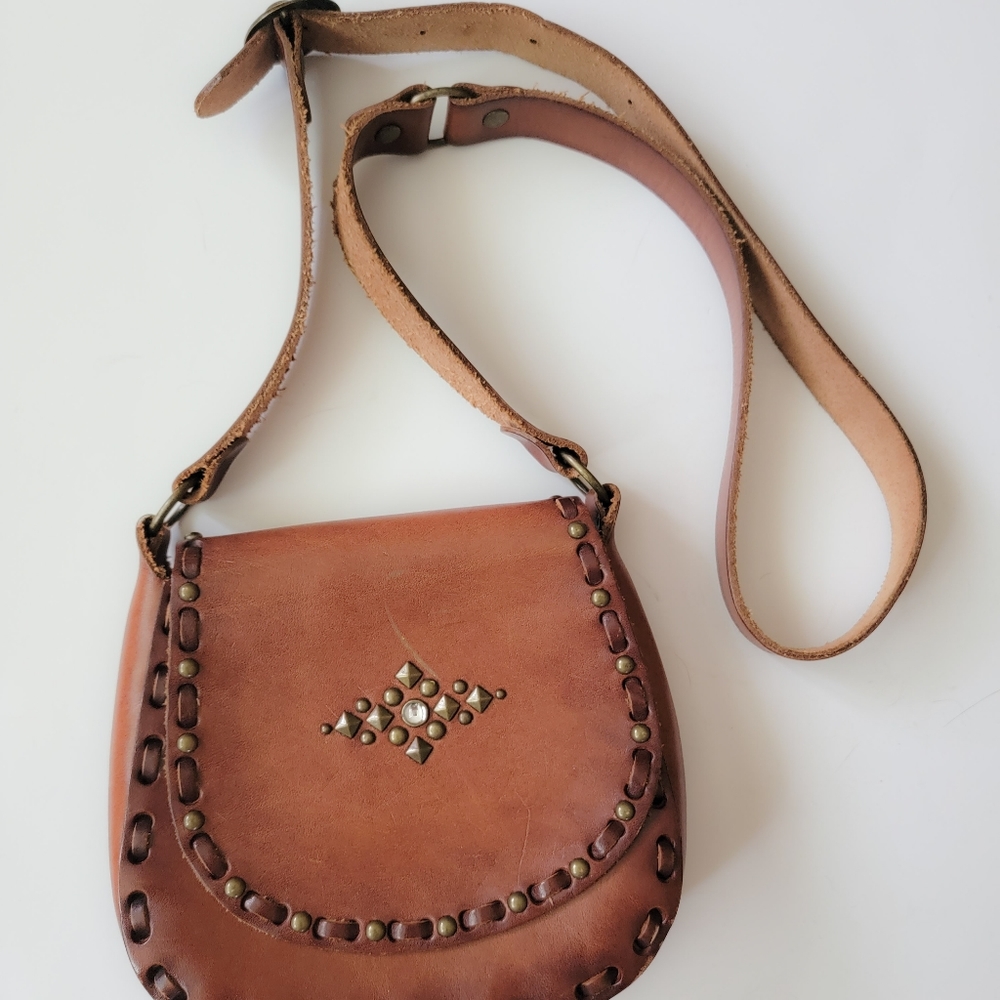 American Eagle Outfitters Leather Crossbody Cowgirl Style